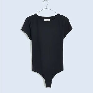 Madewell Crewneck Thong Bodysuit - Medium